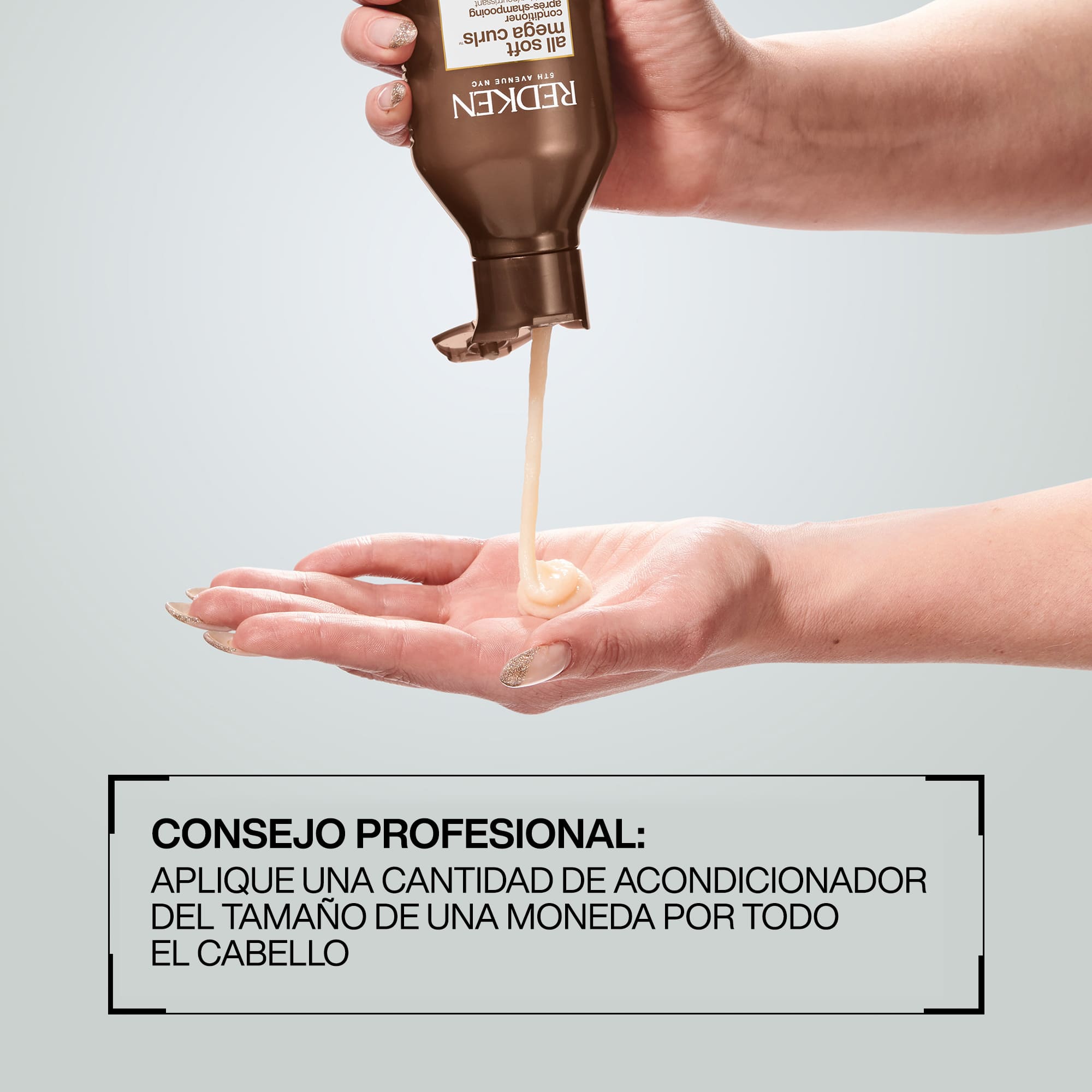 Modo de Uso Acondicionador para Cabello Rizado y seco All Soft Mega Curls