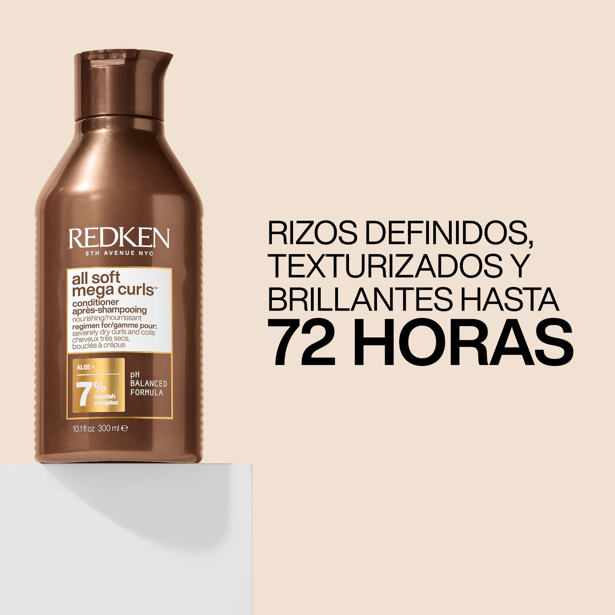 Beneficios Acondicionador Hidratante para Cabello Rizado y seco All Soft Mega Curls