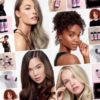 Mujeres con cabello bien cuidado