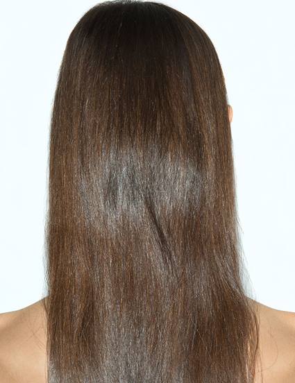 naturally smooth hairstyle