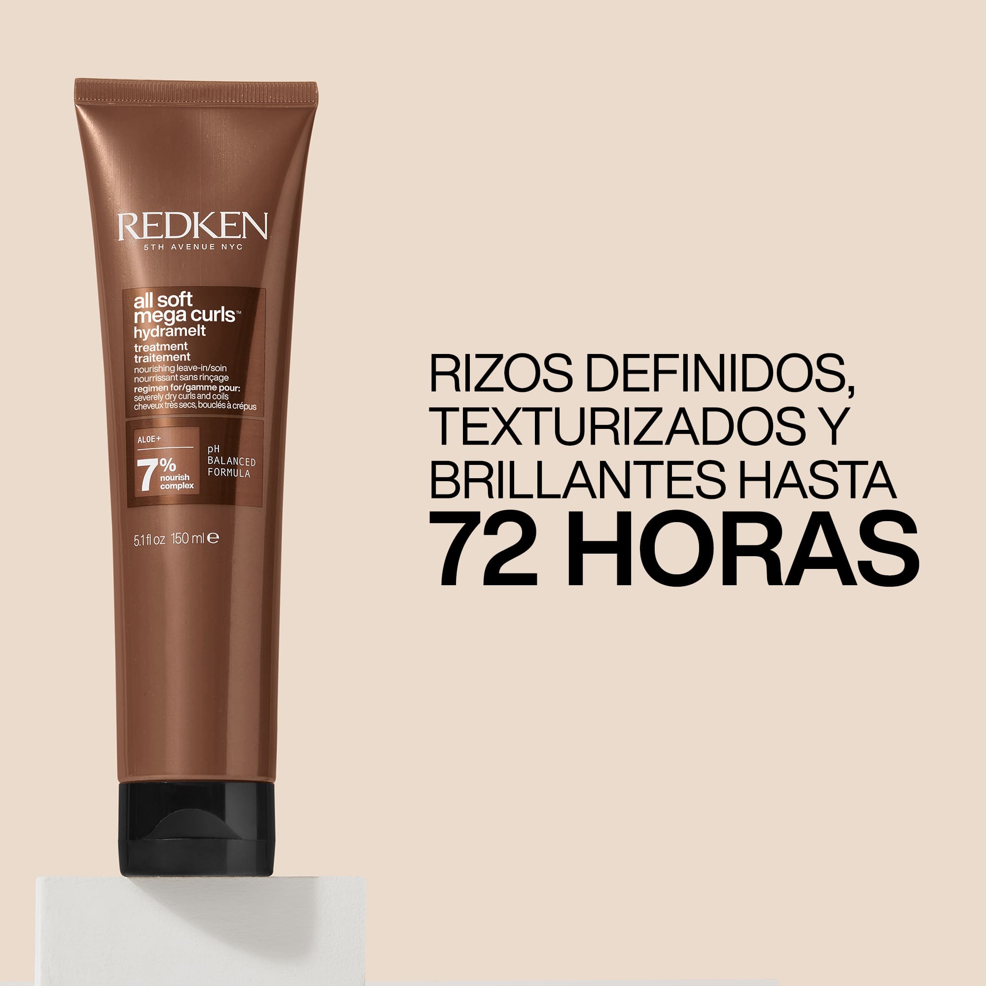 Beneficios Tratamiento Hidratante para Cabello Rizado y seco All Soft Mega Curls
