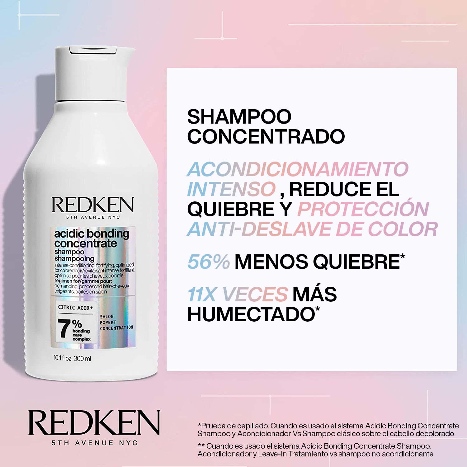 Beneficios Shampoo Máxima Reparación Acidic Bonding Concentrate