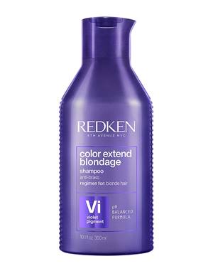 Shampoo para neutralizar tonos amarillos para cabello rubio Color Extend Blondage