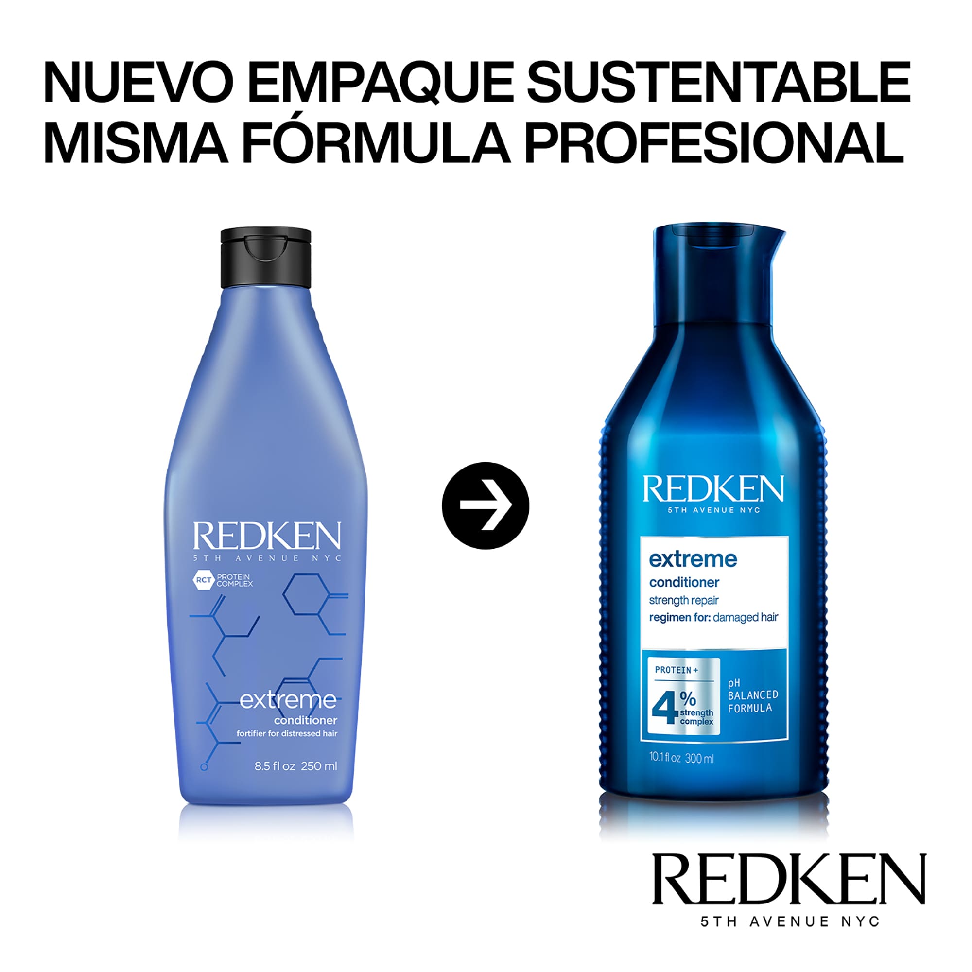 Renovación Acondicionador Fortificante para Cabello Dañado Extreme