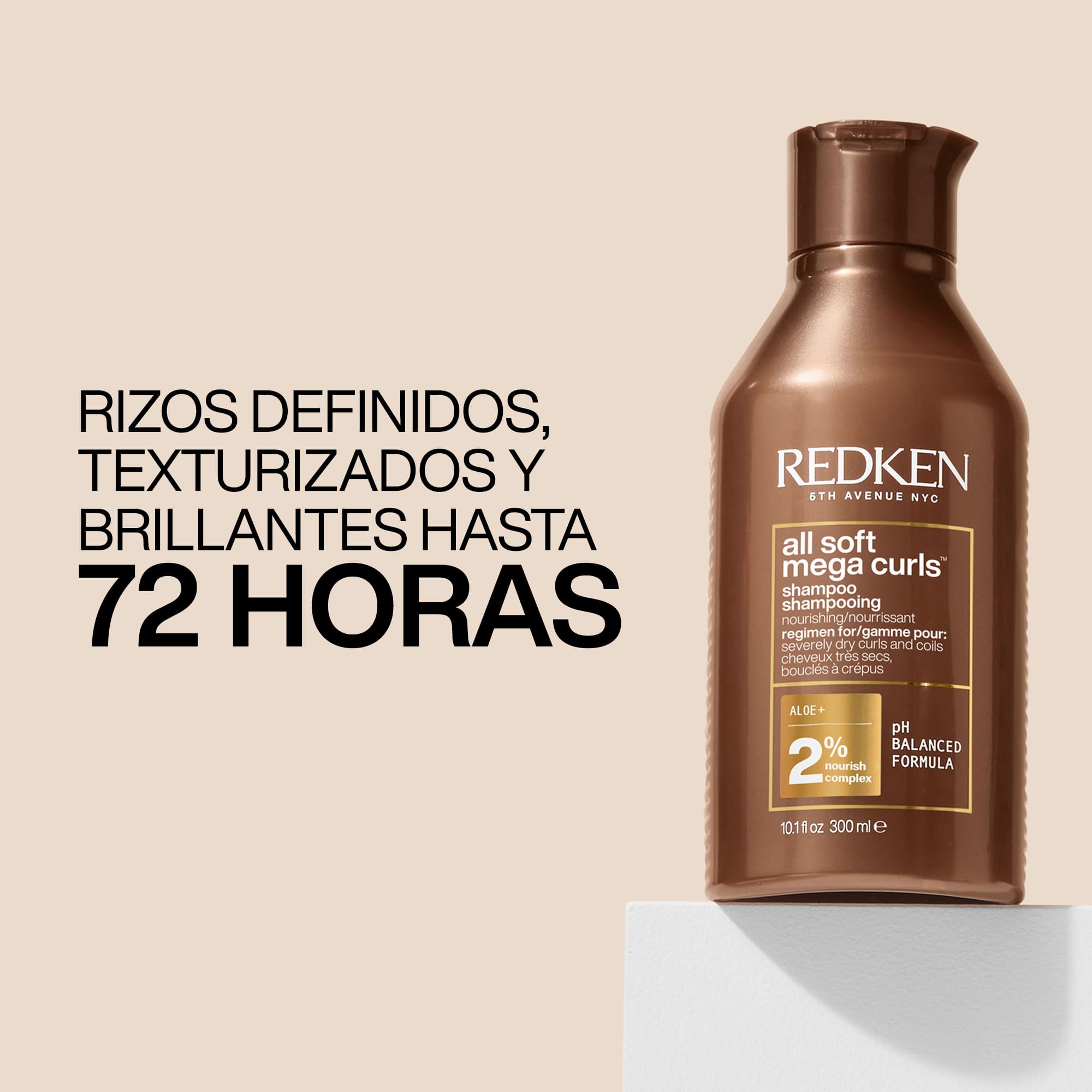 Beneficios Hidratante para Cabello Rizado y seco All Soft Mega Curls
